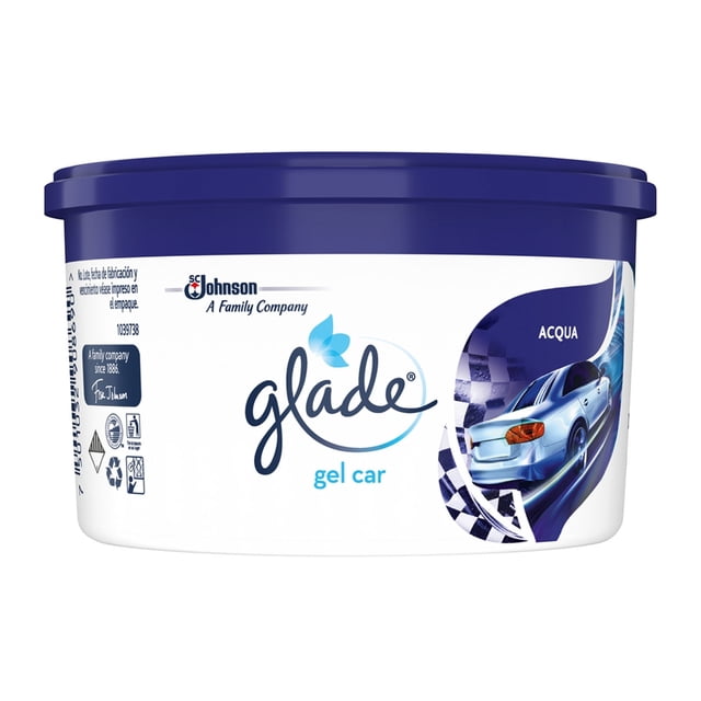 Aromatizante para Auto Glade Mini Gel Car Acqua 70 g