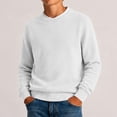 thumbnail image 4 of Vmberlty Toddler Boy Girl Sweaters Classic Solid Color Crew Neck Knit Base Layer Breathable Long Sleeve Casual Pullover Sweaters for Toddler Kids, 4 of 8