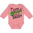 thumbnail image 3 of Inktastic Going Golfing with my Daddy- kids golf Boys or Girls Long Sleeve Baby Bodysuit, 3 of 5