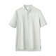 thumbnail image 1 of Camisas Manga Larga Hombre Moda de primavera y verano para hombre, camisa informal de manga corta con cuello levantado, camisetas transpirables para hombre (White, 4XL), 1 of 3