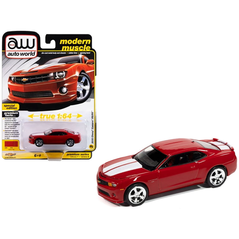 2010 Chevrolet Camaro RS/SS Victory Red with White Stripes 