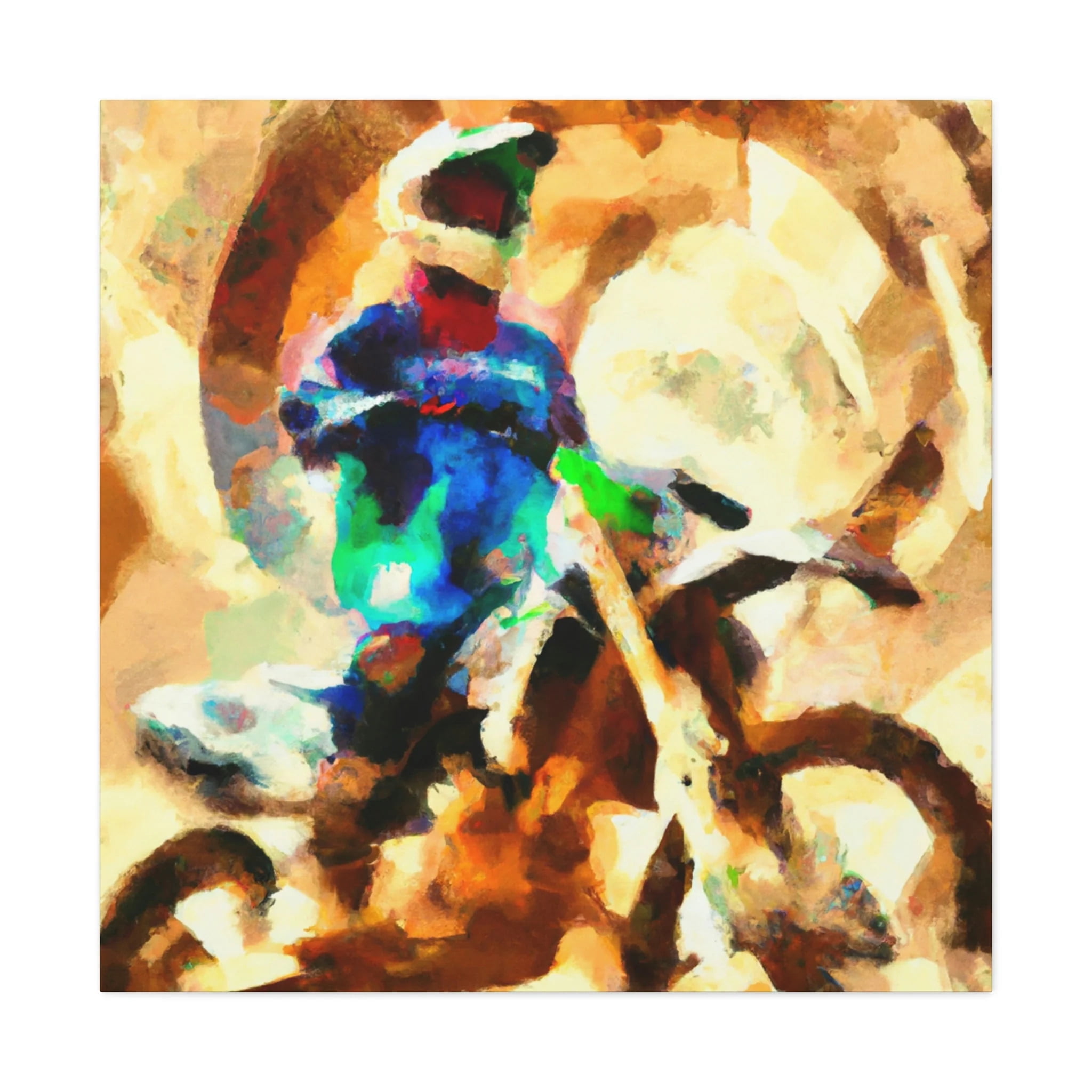 Motocross Speed Splendor - Canvas - Walmart.com