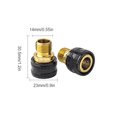 thumbnail image 3 of Soidarity 1 par de extensores de Pedal, componentes de extensión profesionales de acero inoxidable, pieza de repuesto, conector de manivela de ciclismo Ciclismo Dorado Soidarity OD020649-03, 3 of 6