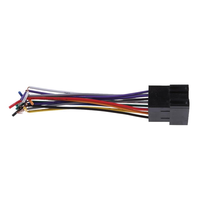 Adaptador de Radio de Coche ISO Universal, Conector de Arnés de Cables Estéreo para Vehículos de 1986 Y Posteriores
