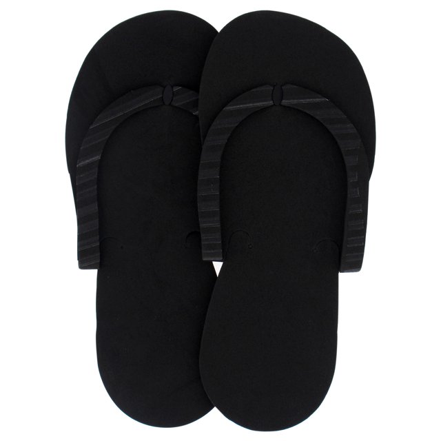 Zapatillas Cuccio Cuccio Pedicure Slippers - Black Zapatillas Unisex 12Pair