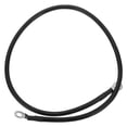 thumbnail image 1 of 1 Pc Cable Inversor de Batería 6 AWG Gauge 2.5FT 3/8" Lug 5/16" Lug Cable de Batería Universal para Automóvil Vehículo Barco RV Solar Cobre Estañado Negro, 1 of 1