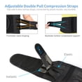 thumbnail image 3 of Faja Lumbar, Cómodo y Transpirable Doble Presurización Cinturón de Apoyo Lumbar con Correas de Compresión Ajustables, Adecuado para Aliviar el Dolor en la Espalda Baja y Ciática(XL) para la Higoodz Belleza saludable, 3 of 8