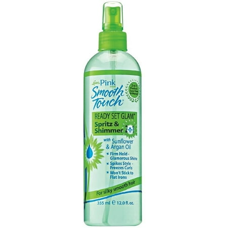 Luster's Pink Smooth Touch Ready Set Glam Spritz & Shimmer Spay 12 oz