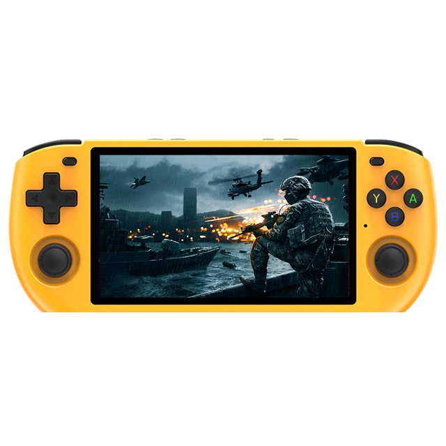 Consola de juegos portátil RGB10 MAX3, consola de juegos de bolsillo con pantalla IPS de 5,0 pulgadas para PSP