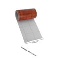 thumbnail image 2 of Minkissy 1 Rouleau de Ruban à Grain de Bois pour Décoration Murale Marron PVC, 2 of 6
