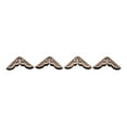 thumbnail image 4 of 50pcs Iron Book Corner Protector for Notebooks, Books, Albums, Scrapbooking, 4 of 7