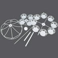 thumbnail image 3 of 2X 2 Layer-12 Count Cupcake Stand Holder Display Wedding Cake Cup Display Stand, 3 of 7