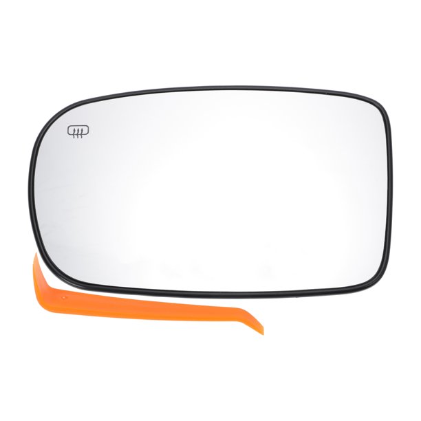 Reemplazo de vidrio del espejo con placa de respaldo para Chrysler 200 300 para Dodge Charger 2011-2021 lado izquierdo 1 juego