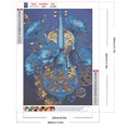 thumbnail image 2 of Pintura De Diamante 5D DIY Taladro Redondo Completo Flores E Instrumentos Musicales 30x40cm, 2 of 9