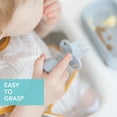 thumbnail image 4 of Bumkins Baby Feeding Chewtensils, Training Fork and Spoon Set, Utensils Ages 6 Mos+ (Gray), 4 of 6