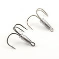 thumbnail image 3 of 5pcs Snagging Weighted Treble Hooks Large Snagging Hooks Salmon Bunker Snag Hook, 3 of 10