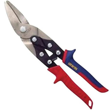 

Irwin VSG-2073111 10 in. Vise-Grip Aviation Utility Snips - Cuts Left & Straight