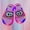 Pink, variant on Kids Slippers Light up Sandals Boys Girls LED Shoes Cartoon Slides on Lightweight Beach Pool Quick Dry(Pink,9-9.5 Years)