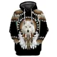 thumbnail image 4 of Sudaderas con capucha indias de moda, sudaderas vintage con estampado 3D, camisetas de manga larga de otoño, sudaderas casuales de gran tamaño para hombres, sudaderas para exteriores, 4 of 5