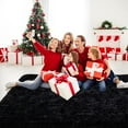 thumbnail image 5 of Softlife Super Soft Shaggy Area Rugs For Living Room Fluffy Carpets For Bedroom Home Decor,5.3'X7.5',Black, 5 of 7