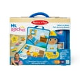 thumbnail image 4 of Melissa & Doug® Ms. Rachel™ What to Wear Felt Activity Board Take-Along Preschool Learning Toy for Boys and Girls - FSC Certified, 4 of 10