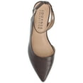 thumbnail image 5 of Journee Womens Keefa Pointed Toe Low Block Heel Pumps, Widths Available, 5 of 10