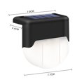 thumbnail image 2 of Coofit 4PCS LED Step Light Windproof Waterproof Fence Lamp Yard Step Light for Outdoor, 2 of 10