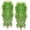 Ferns, variant on Artificial Hanging Plants 4pcs Artificial Fake Hanging Curly Seaweed Ferns Plant Faux Fake Hanging Plant Outdoor UV Resistant Plastic Plants (Ferns)