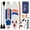 Blue orange, variant on MCQ Inflatable Stand Up Paddle Board Durable Advanced Material and Complete SUP Accessories Non-Slip Deck, ﻿Brown and Gray