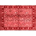 thumbnail image 1 of Ahgly Company Indoor Rectangle Abstract Red Contemporary Area Rugs, 2' x 3', 1 of 4