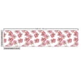 thumbnail image 3 of Floral Sofa Upholstery Fabric by the Yard, Exotic Graphic Layout of Blossoming Hibiscus Flowers on a Plain Background, Decorative Fabric for DIY and Home Accents, Salmon Pastel Pink by Ambesonne, 3 of 5