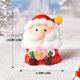 thumbnail image 3 of Xihbxyly Oferta Relampago Alegre Papá Noel, Muñeco de Nieve, Pareja Adorable, Adornando Nieve, Juguetes, 3 of 5