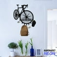 thumbnail image 4 of Handmadetneonsign Bicycle Coat Rack Wall Hanger, Bicycle Metal Wall Hooks, Bicycle Keys Holder Home Decor 75090, 4 of 5