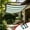 Green-3A, variant on MMJ Sunshade Sails HDPE Sun Shade Net Green White Strip Breathable Outdoor Patio Pool Garden UV Protection Awning 78.74x78.74in