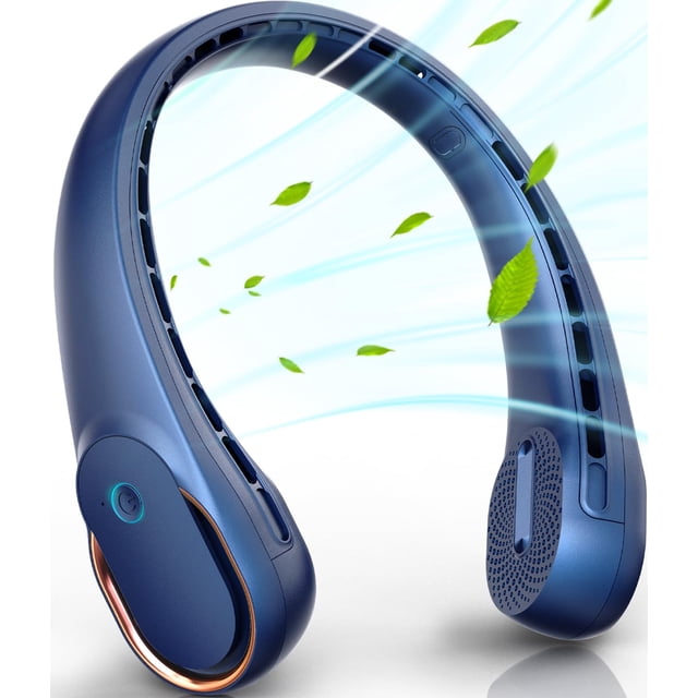 Ventilador de cuello FrSara A8 mejorado, 5200 mAh, refrigeración 360°, 190 g