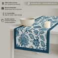 thumbnail image 4 of Vargottam Handcrafted Double Layer Cotton Table Runner - Vargottam Fabric Table Linen with Border - Machine Washable, Stylish Runner for Dining & Console Tables - Floral, 4 of 6