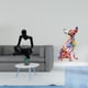 thumbnail image 2 of Figura del pensador abstracto,Estatua de Pensador Abstracto,Arte,Decoración para el Hogar,Figura humana decorativa para estantería de oficina coleccionable,Figura decorativa,Estatua de perro, 2 of 7