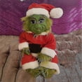 thumbnail image 4 of The Grinch Christmas Plush Doll Reborn Baby Grinch Stuffed Toy Gift, 4 of 4