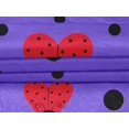 thumbnail image 5 of oneOone Velvet Medium Purple Fabric Kawai Sewing Craft Projects Fabric Prints By Yard 58 Inch Wide, 5 of 5