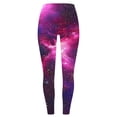 thumbnail image 5 of Mifsaly Women High Waisted Yoga Pants Athletic Workout Full Length Leggings Tummy Control Slim Fit Gym Running Stretchy Trousers L, 5 of 5
