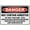 Warning Sign 1, variant on Danger Men Welding Overhead Sign 8"x12", Aluminum Tin Warning Signs for Home Outdoor Garden, Durable Safety Sign for Construction