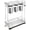 Gray, variant on Rev-A-Shelf 5322UT-BCSC-8-MP Contemporary 8-3/4"W Two Tier Pull Out Cabinet Utensil