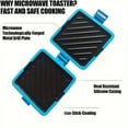 thumbnail image 6 of Easy-To-Use Microwave Sandwich Maker With Adjustable Silicone Straps - Quick, Even Cooking For Crispy Toasties & Grilled Cheese, Dishwasher Safe, 6 of 10