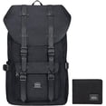 thumbnail image 1 of KAUKKO Mochila Escolar de Viaje para Universidad flexible con portátil para 15",22L(Lino/Azul) KAUKKO  EP5-2-BLACK[2PC], 1 of 5