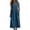 *Navy-Sleeveless, variant on ClodeEU Women's V Neck 3/4 Sleeve Midi Dress with Side Slit,Casual Loose Linen Blend Dress with Pockets Army Green-3/4 Sleeve,Women's Plus L