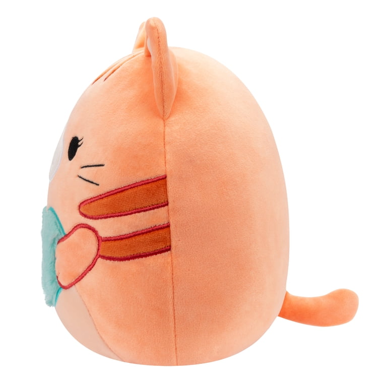 SQUISHMALLOW GIGI THE Orange Ginger Tabby Cat 8\" Kitten Plush Soft Toy...