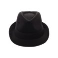 Men's Fedora with Curved Brim