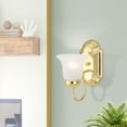 thumbnail image 2 of Livex Lighting Riviera Bath Light in Polished Brass, 2 of 9