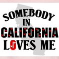 thumbnail image 3 of CafePress - Somebody In California Women's Pink T Shirt - Women's Classic T-Shirt, 3 of 4