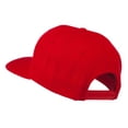 thumbnail image 3 of Chess Piece of a Knight Embroidered Flat Bill Cap - Red OSFM, 3 of 5
